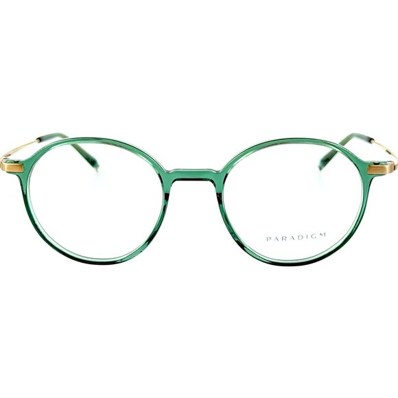 Paradigm 19 24 Unisex Plastic Eyeglass Frame Forest 48-19 - Picture 3 of 5
